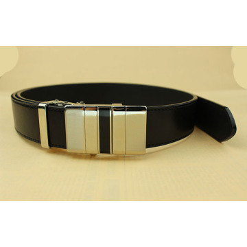 High quality new design automatic buckle genuine leather belts men